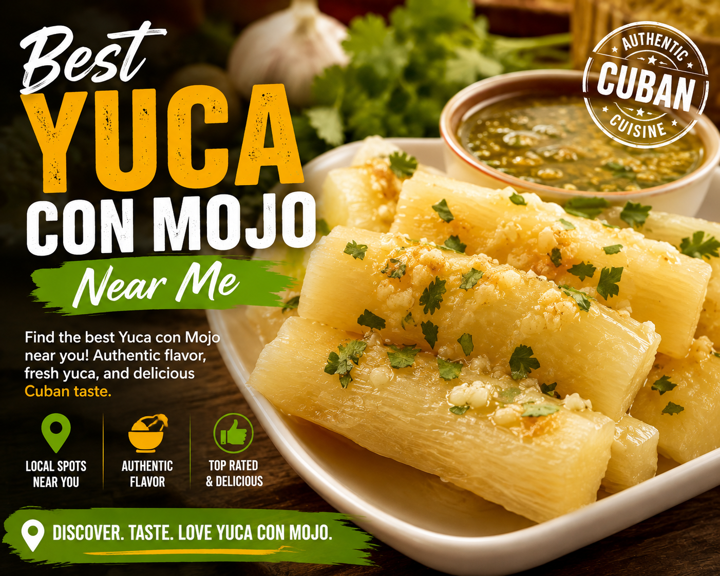 Best Yuca con Mojo Near Me